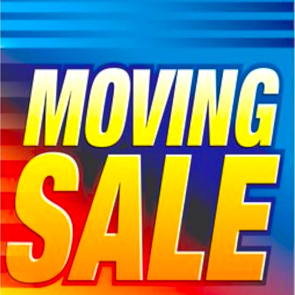Everything must go!